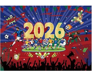 Soccer World Cup backdrop