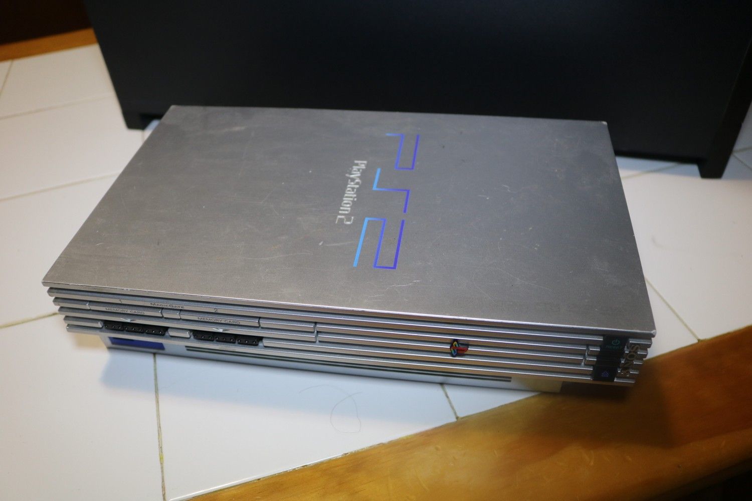 Rare Ps2 Silver edition. ONLY CONSOLE