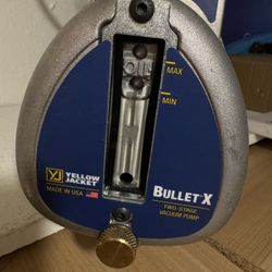 Yellow Jacket BULLETX 7 CFM 2‑Stage Vacuum Pump (Model 93600).   
