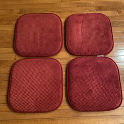 4 Chair Pads ( Each 17x16
