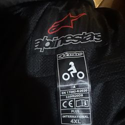 Alpine Star Never Used. 4xl. Vented. 