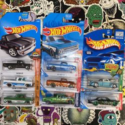 Hot Wheels Chevy Trucks, Super Treasure Hunt