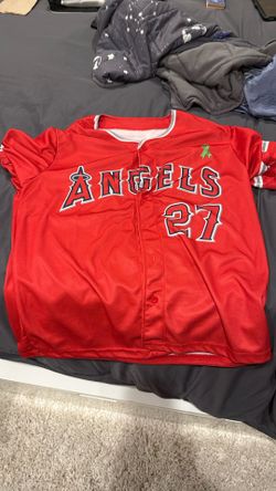 Mike Trout Jersey Size Youth Large
