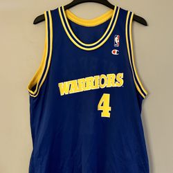 Chris Webber Warriors Champion Jersey (48)