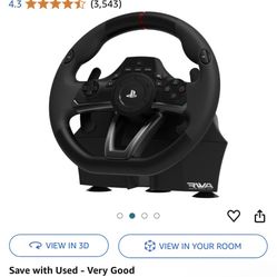 PlayStation Racing Wheel For Ps4 And Ps5