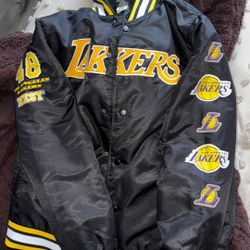 lakers bomber jacket