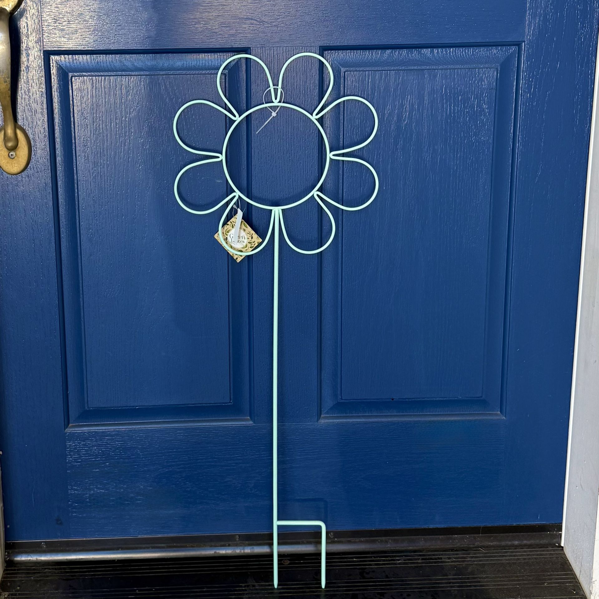 New Flower Garden Decor Yard Stake