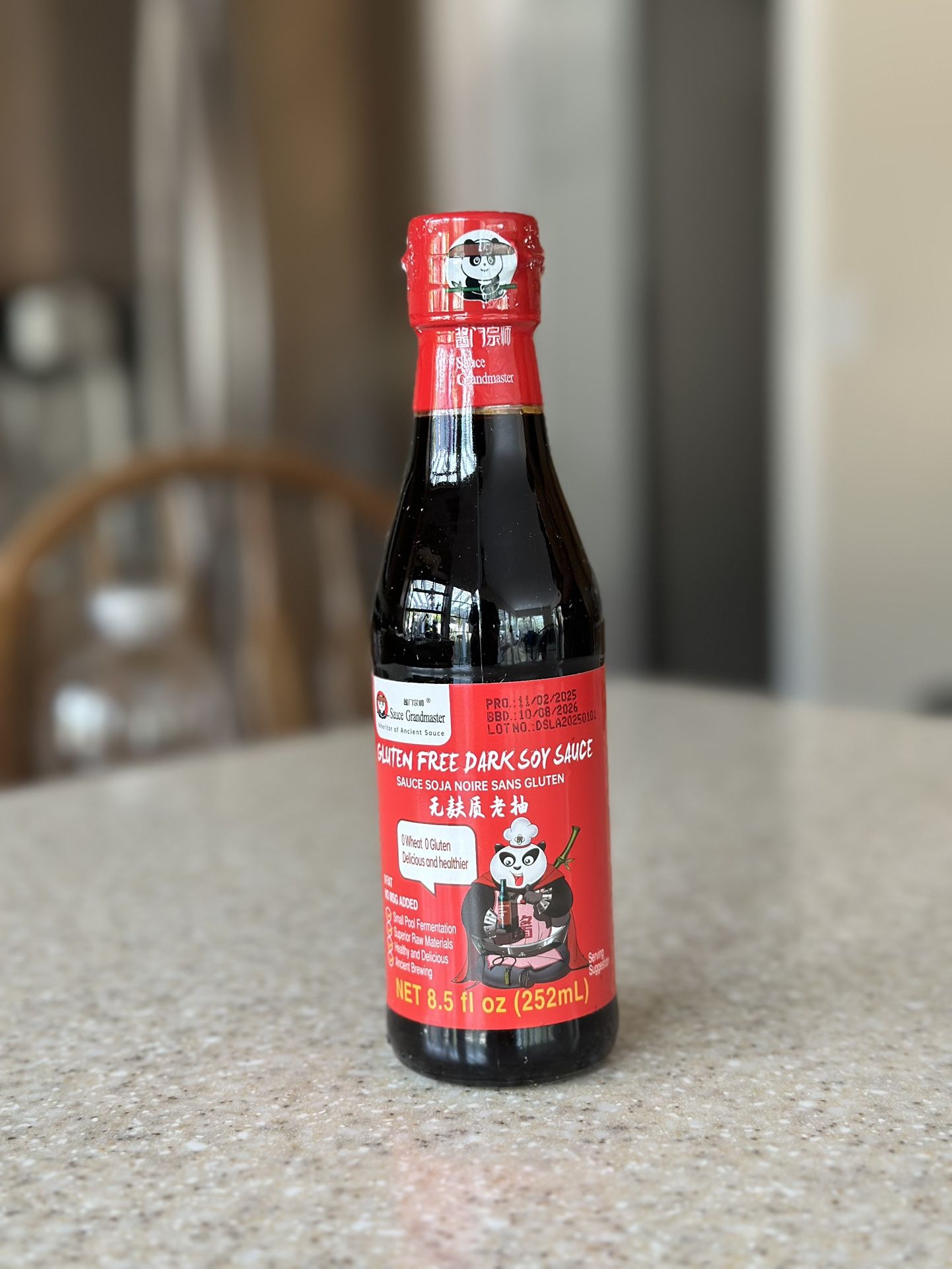 Gluten-Free Dark Soy Sauce - Premium Asian Cooking - 8.5 fl oz