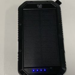 Lit Mobile Wireless and Wired 20000 mAh Cellular mobile phone battery solar  Box and User Manual included  Cash only 