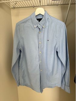 Tommy Hilfiger sky blue oxford
