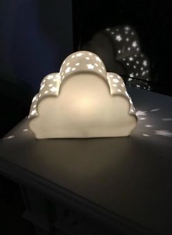 Pillowfort Cloud Ceramic Nightlight