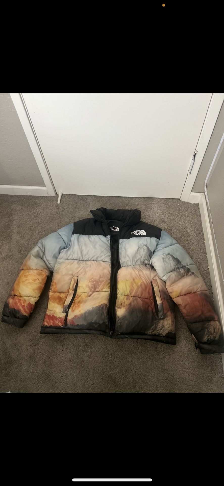 NorthFace 700 Puffer Unisex Mountain design