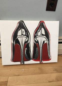Christian Loubutin canvas