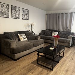 Couch/Sofa and Loveseat Set