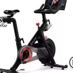 Peloton bike And Shoes