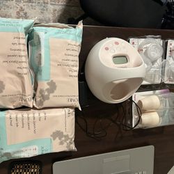 Spectra Breast Pump With Accessories 