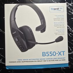 BlueParrott B550-XT Mono Bluetooth Wireless Headphones