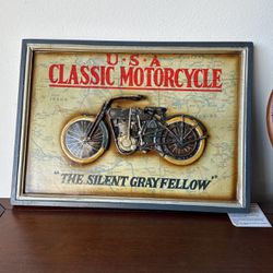 Old Motorcycle Frame