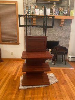 TV Mounting Stand with shelves