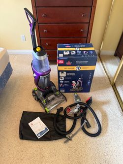 Bissell ProHeat 2X Revolution Pet Pro Carpet Cleaner + Accessories & Box