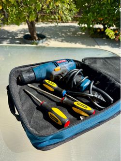 RYOBI Corded Electric Drill and Case