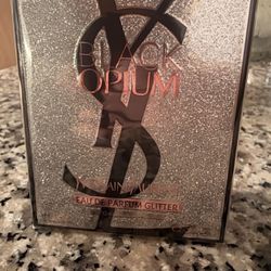 Yves Saint Laurent Black Opium with Silver Sparkle