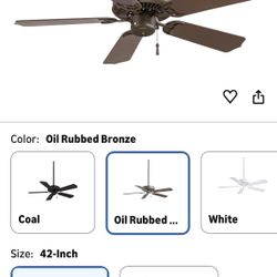 42” Outdoor Ceiling Fan 