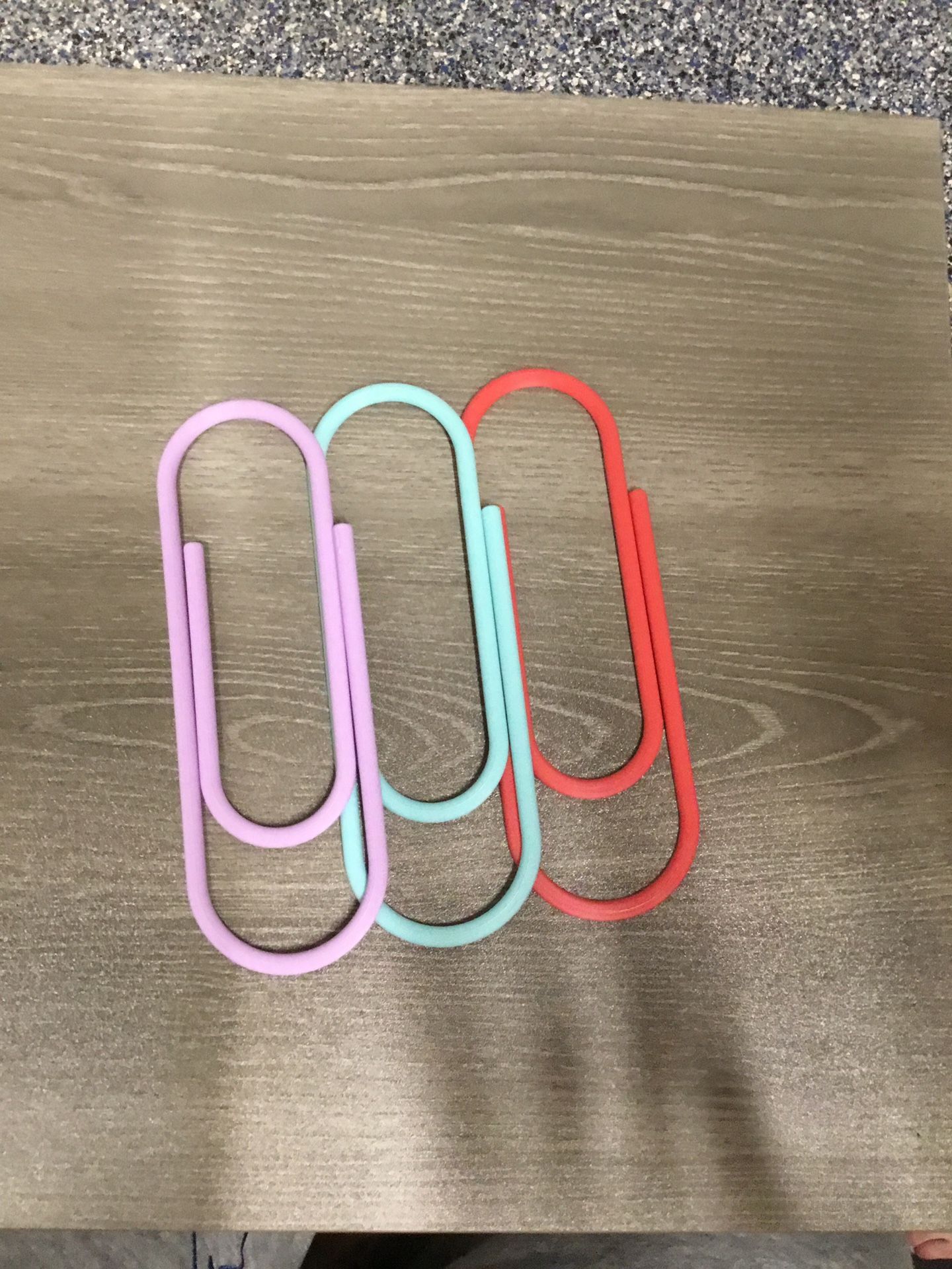 Giant Paper Clip Bookmarks