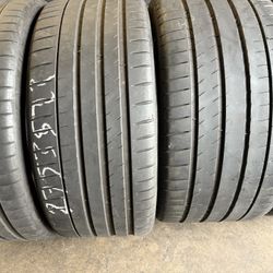 Tires 275-35r22 & 315-30r22 Michelin