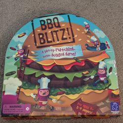 BBQ Blitz Board Game~Educational Insights~Ages 4+ (2-4 Players)