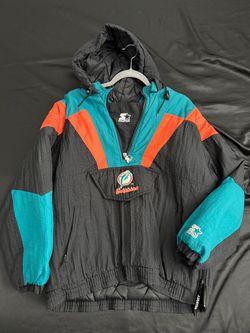 Vintage 90s Miami Dolphins Puffer Jacket