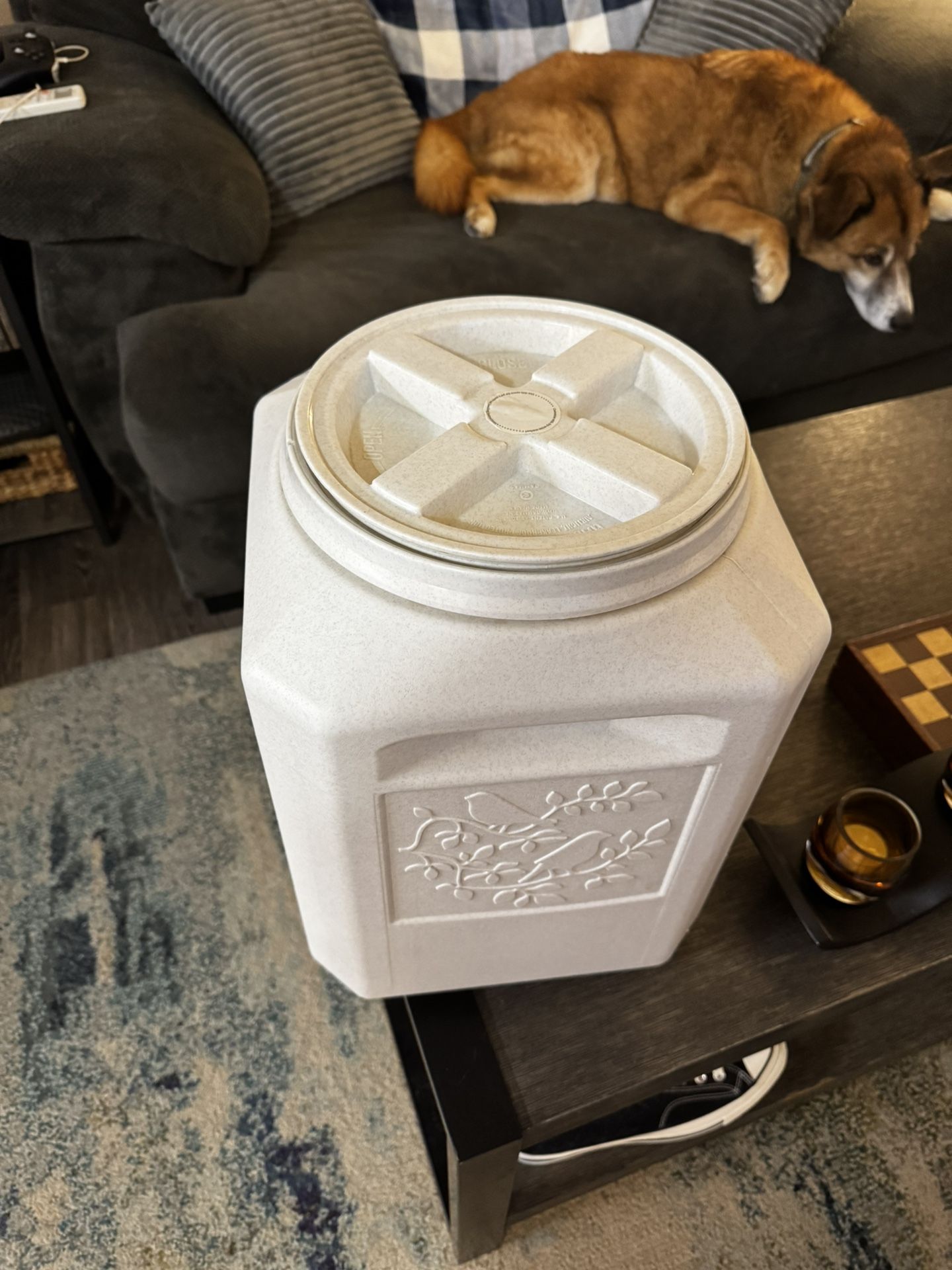 Dog Food Container