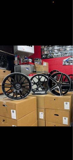Mercedes 19” new amg style rims new tires sets