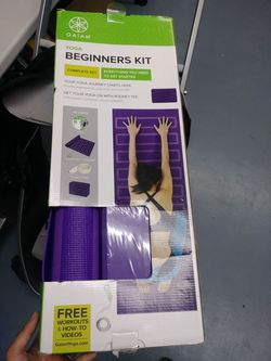 Gaiam yoga for beginners kit