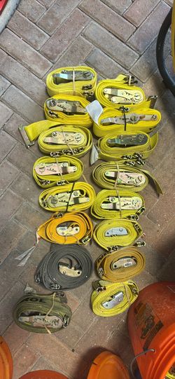 Heavy duty Ratchet Straps