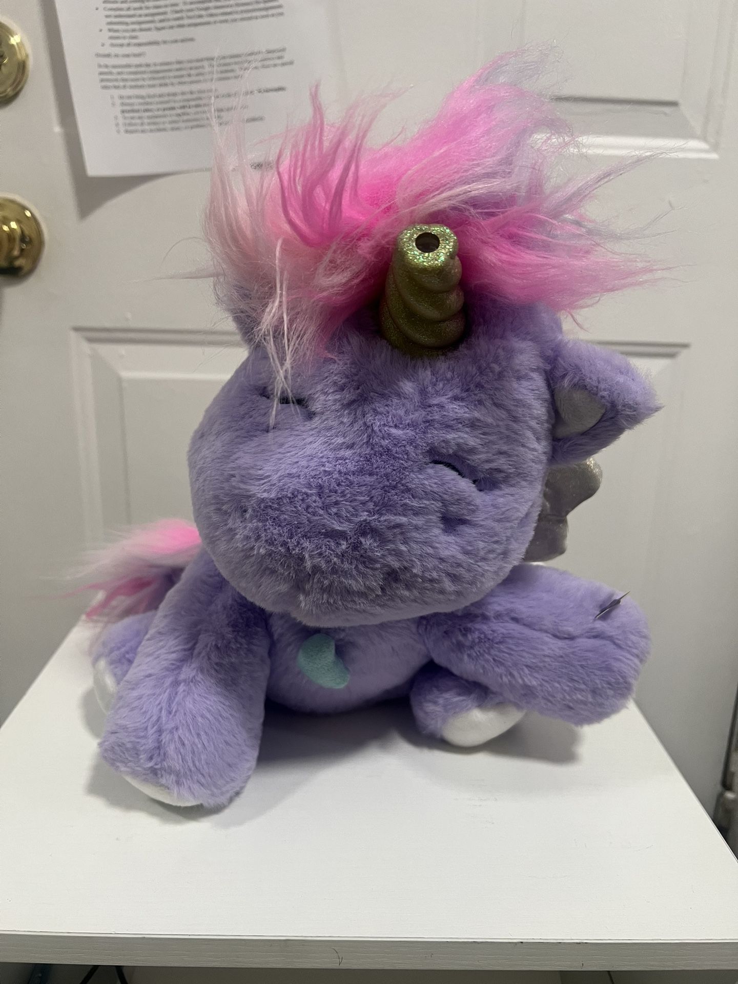 Alicorn Unicorn Animal Plush 
