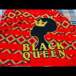 Black Queen Crop Top (W)(XL)