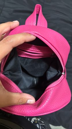 Hot Pink Mini Mexican Backpack
