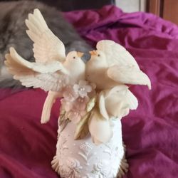 Porcelain  Dove Bell  For Wedding Or Other 