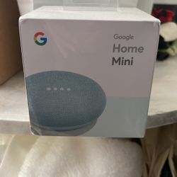 Google Home Mini. Blue.