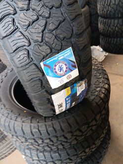 New set of tires xt 275 60 20