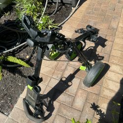 Golf Push Caddy Cart 3 Wheeler 
