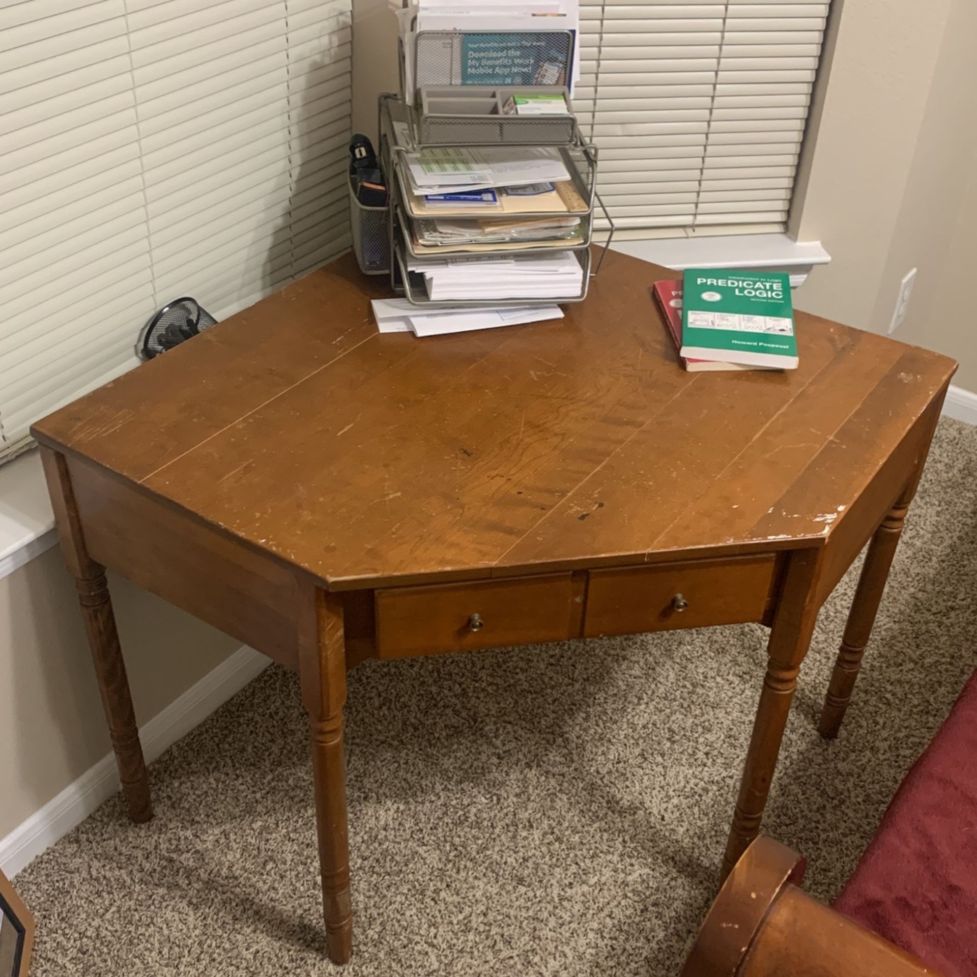 Ethan Allen Corner Desk