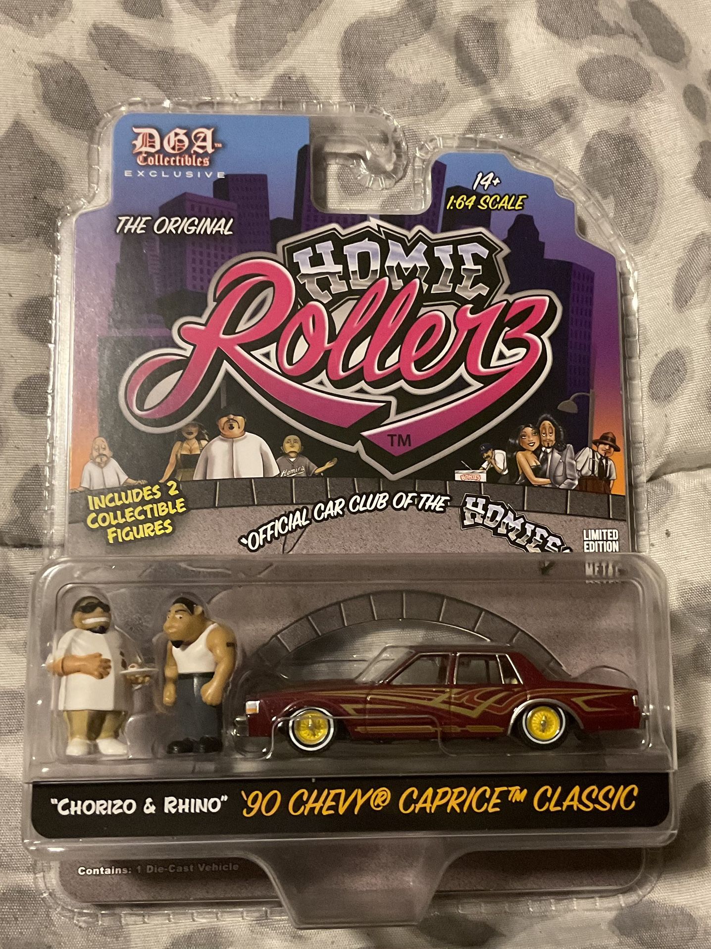 Greenlight Homie Rollerz 90 Chevy Caprice Classic With 2 Homies