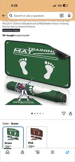 Baseball/Softball Hitting Mat