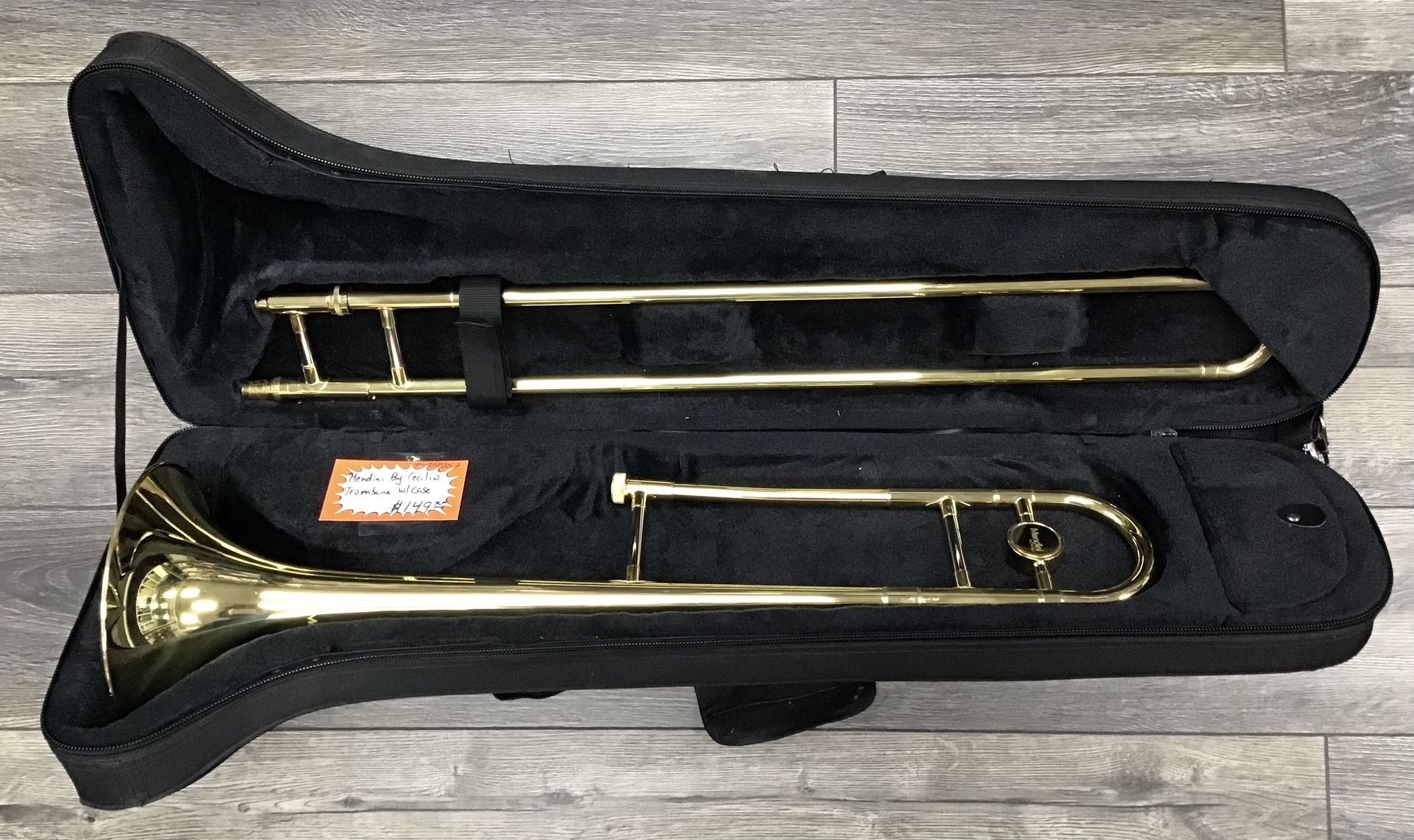 Mendini By Cecilio Trombone W/ Case