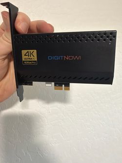 DIGITNOW! 4K Ultra HD 60fps Pro PCIe Capture Card