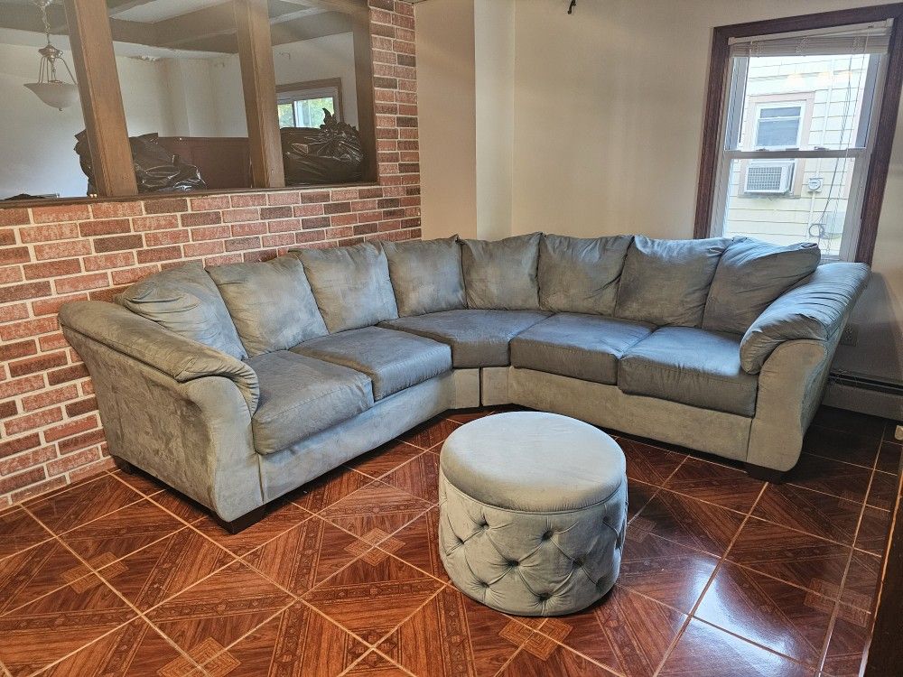 Turquoise Couch