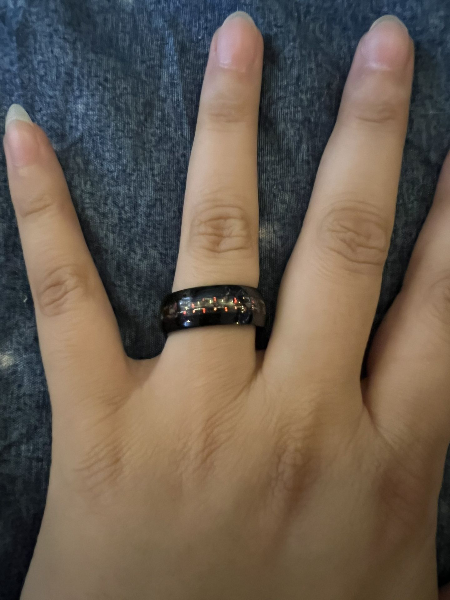 Black And Red Ring