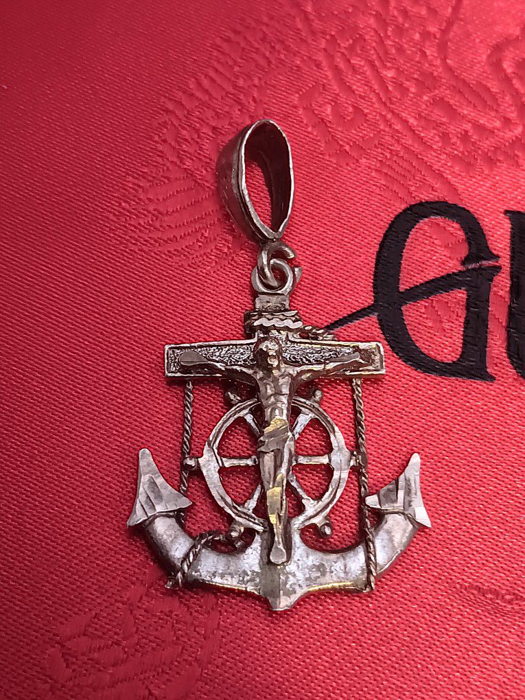 Anchor Jesus ⚓️ Pendant 